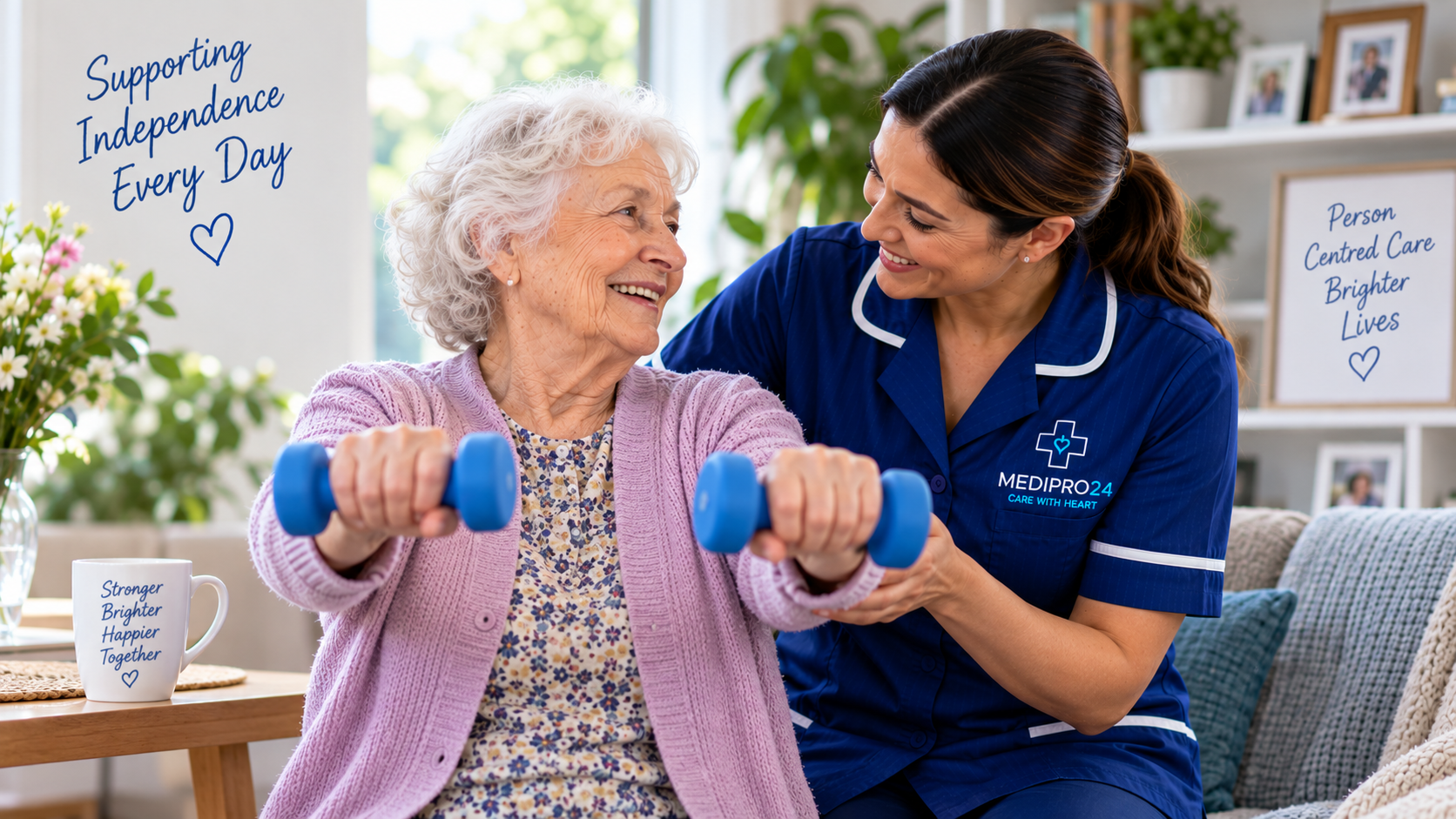 Person-centred care supporting independence