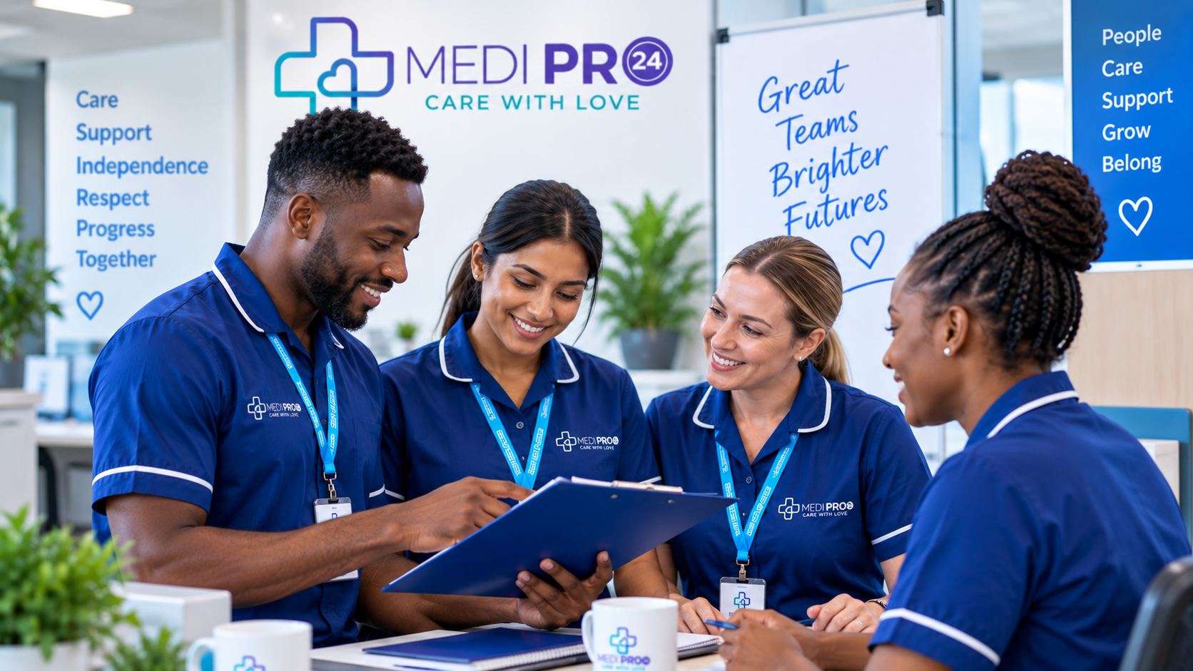 Medipro24 care and support team