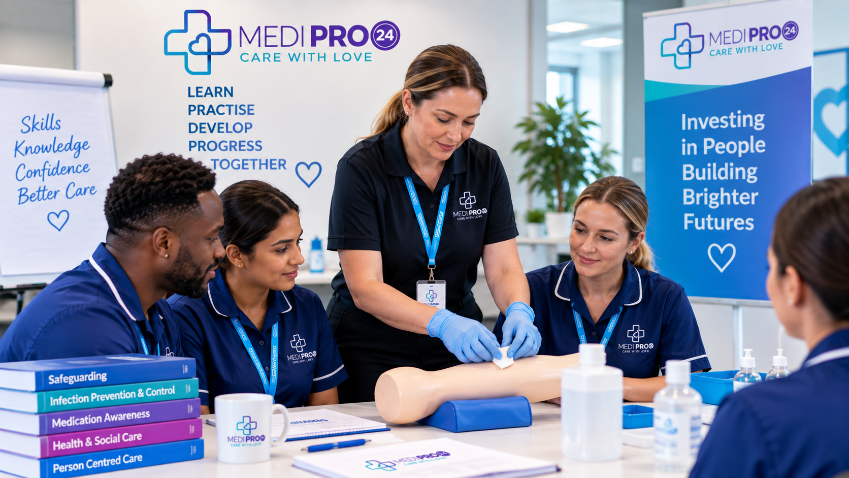 Professional health and social care training