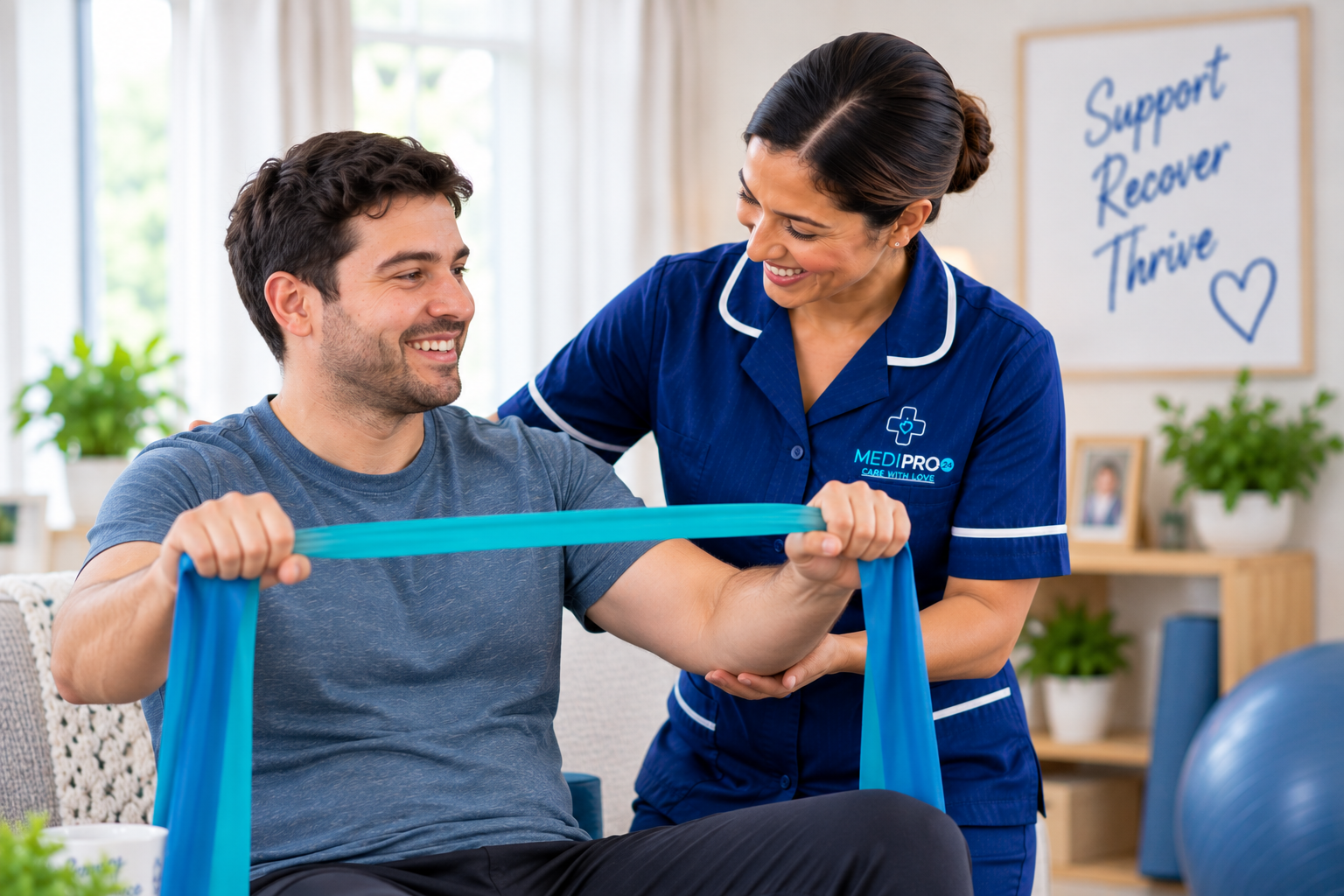 Person-centred injury recovery support