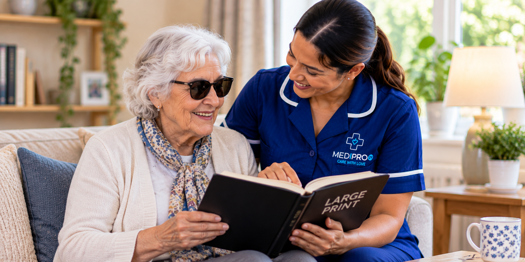 Person-centred sensory impairment care